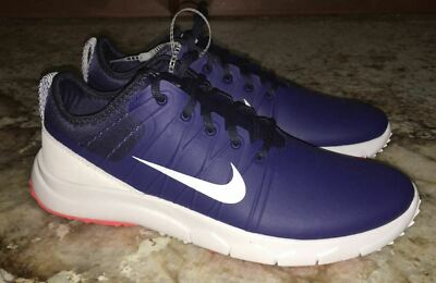 NIKE - 27cm ナイキ FI インパクト 2 フォトブルー ブラック ホワイト NIKE Free Inspired Impact 2 Deep Royal Blue White Golf Shoes