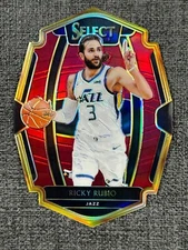 Ricky Rubio 2018-19 Panini Select Basketball Maroon Prizm /175 #197