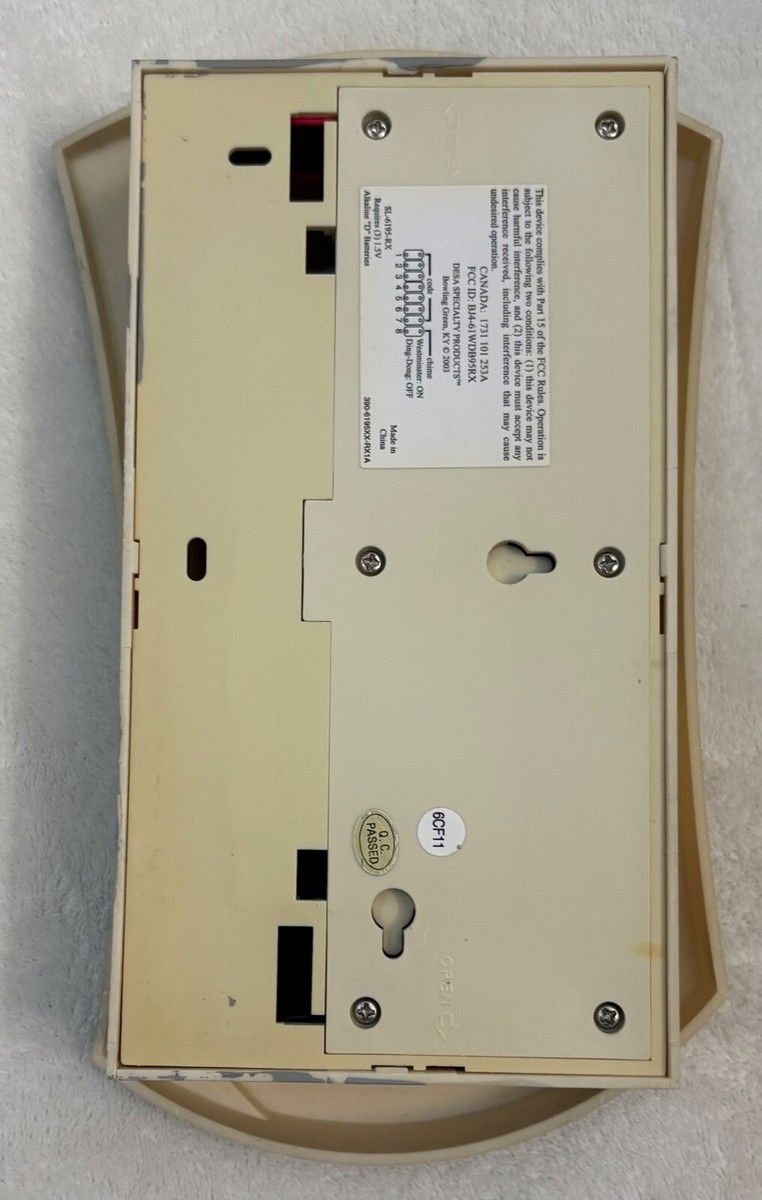 Heath/Zenith SL-6195-RX Doorbell Accessory Chime - Button Not