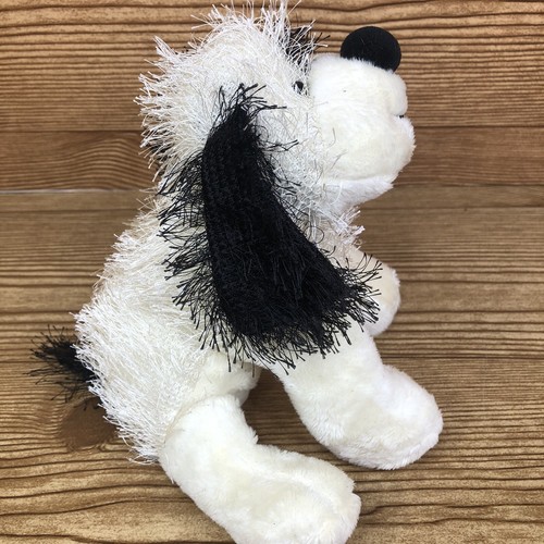 Ganz Black & White Cheeky Dog HS192. 9” From Head To Tail. - Picture 3 of 7