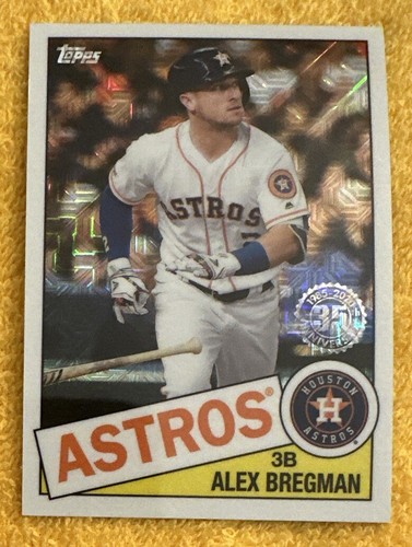 2020 Topps Silver Pack #85TC-17 ⚾️ Alex Bregman Astros ⚾️ 1985 Topps Chrome - Picture 1 of 6