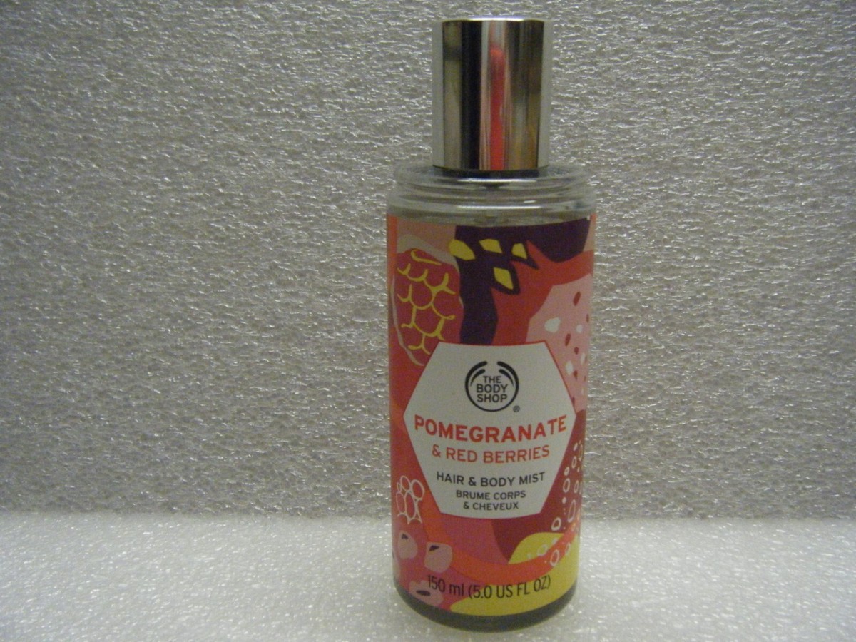BODY SHOP POMEGRANATE RED BERRIES HAIR BODY MIST 150ml