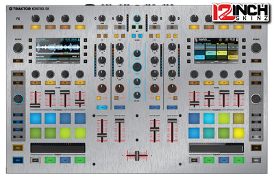 Native Instruments Kontrol S8 Skin - brushed silver