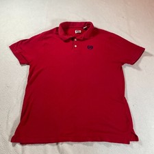 Y2K Phat Farm Polo Shirt Mens Extra Large Red Golf Outdoors Sports Street Casual