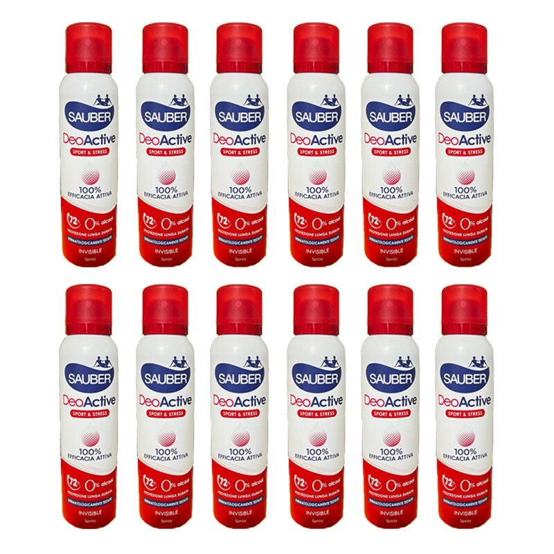 SAUBER DEO ACTIVE SPRAY 150 ML - Immagine 2