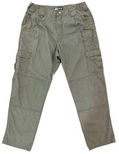5.11 TACTICAL Men's Regular Fit Olive Green Ripstop Cargo Pants US &bull; Size 34x34