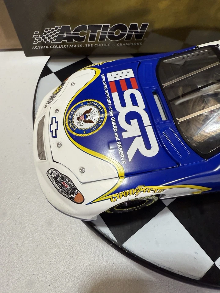 РЕДКАЯ * Ricky Craven ELITE #29 ESGR темно-2004 1/24 Nascar литой - Изображение 3 из 4