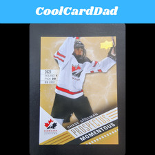 2021-22 21/22 Team Canada Juniors Prospectus Momentous PM-22 Chase Stillman