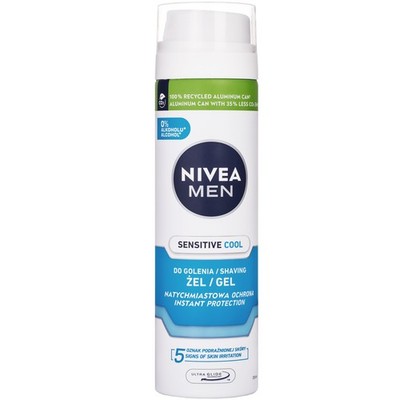 Nivea Men Sensitive Cool Rasiergel 200ml kühlend, beruhigend, alkoholfrei