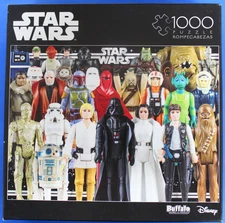 Sealed New Star Wars Toy Cast 1000 Piece Puzzle-Buffalo Games & Puzzles-#10600