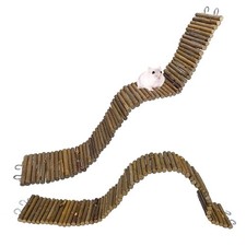Rat Bridges Hamster Climbing Ladder 2PCS 19.7x2.7in Long Suspension Hamster