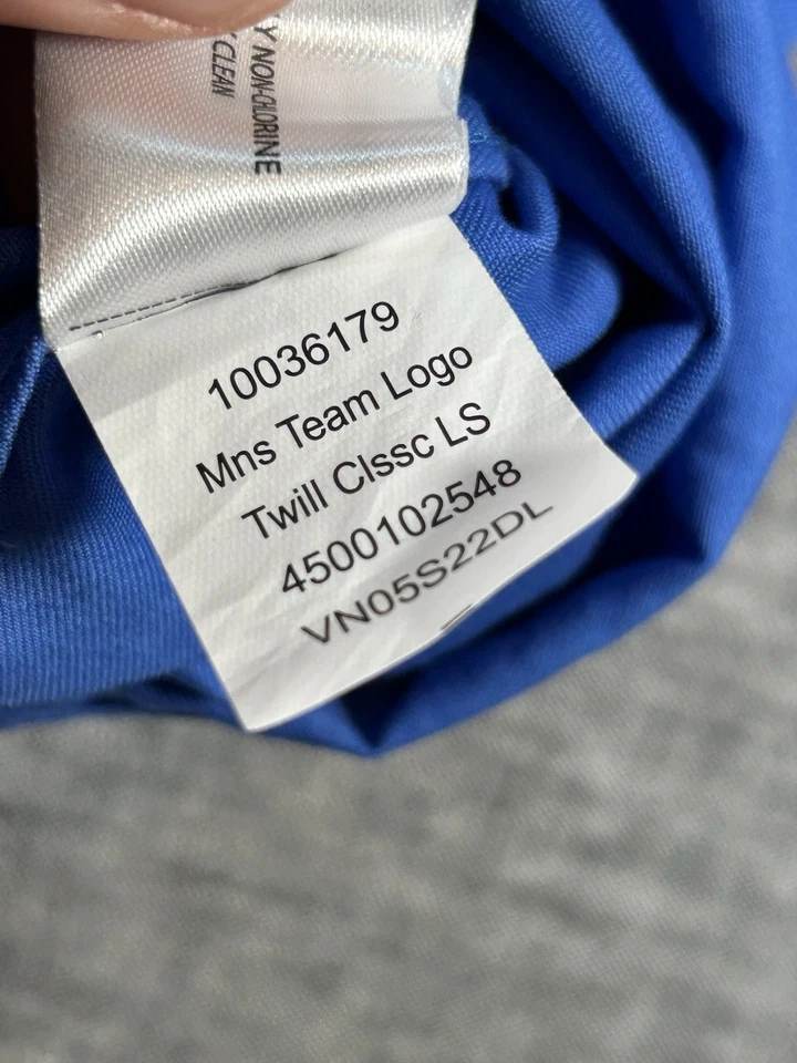 Классическая мужская футболка с логотипом команды Ariat XXL высокая синяя с флагом США в полоску со звездами - Изображение 3 из 4