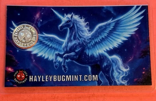 Hayleybug Mint Starforged Pegasus 1 Gram .999 Silver round