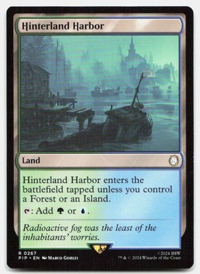 Hinterland Harbor 267 Rare Universes Beyond: Fallout Magic: The Gathering NM
