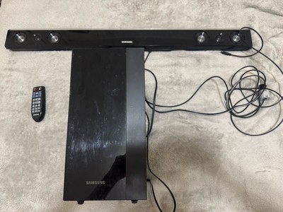 Samsung Soundbar + Wireless Subwoofer for Mancave Garage Dorm Room, BT, HDMI...