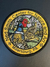 1999 NED SMITH CENTER FOR NATURE AND ART PATCH “PHEASANTS ”
