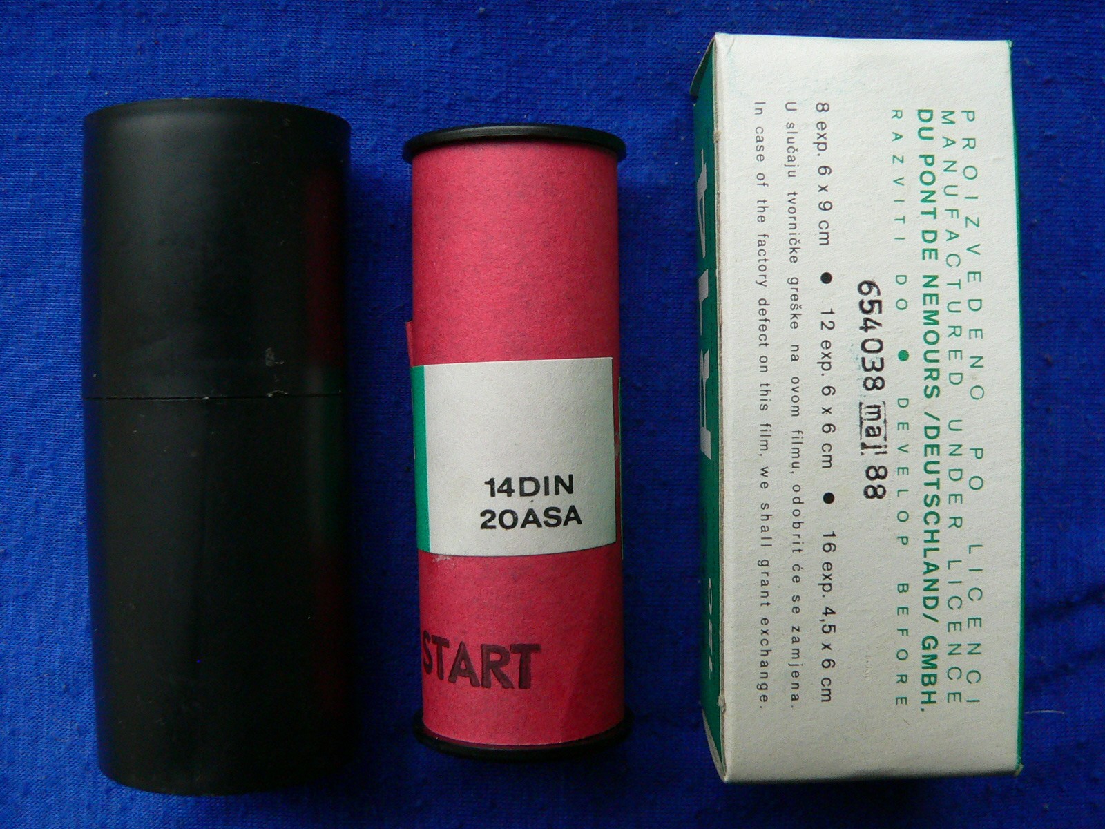 Schwarz-Weiss-Rollfilme 120 (analoge Fotografie)