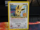 Eevee Neo Discovery WOTC Non Holo Rare LP Pokemon Card Vintage Kanto Classic