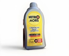 Nitromors Lightning Paint Stripper 1L Safer Paint Remover for Wood & Metal