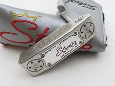 Nice Titleist Scotty Cameron Studio Style Newport 2+ 33.5" Putter W/Cover*