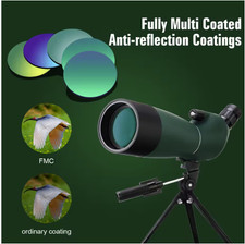SVBONY SV28Plus 25X-75X 70MM Lens Spotting Scope HD Monocular for Bird Watching