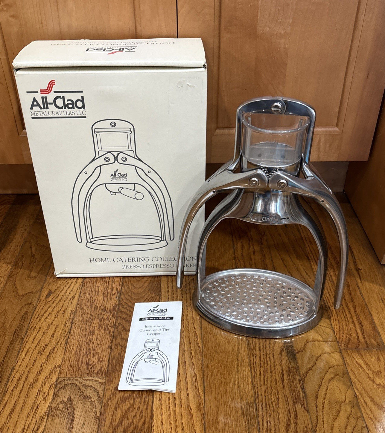 All-Clad 59935 Espresso Machine - Polished Aluminum