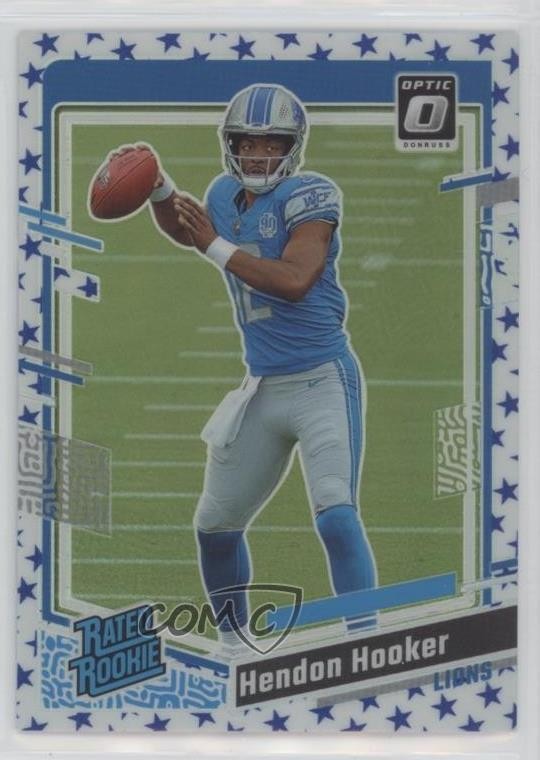 2023 Panini Donruss Optic Rated Stars Prizm Hendon Hooker #234 Rookie RC 6wf