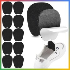 5 Pairs Felt Tongue Pads Cushion for Shoes, Soft Self-Adhesive Tongue Pads for S
