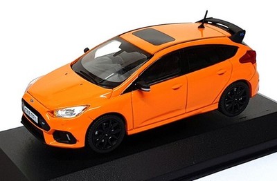 Vanguards 1/43 Scale VA15306 - Ford Focus Mk3 RS Heritage Edition - Deep Orange