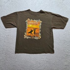 Vintage 90s Old Navy Surf Classic Graphic T Shirt Kids Small Usa Made