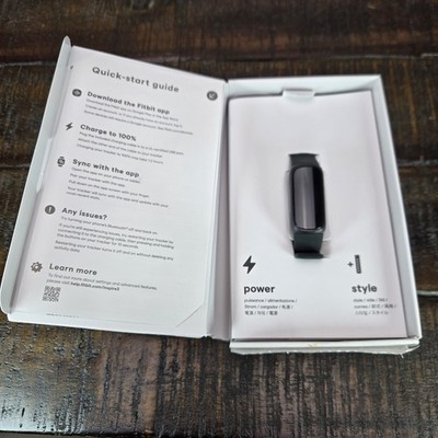 Fitbit Inspire 3 Heart Rate Monitor Health & Fitness Tracker Black Midnight
