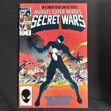 Marvel Super-Heroes Secret Wars #8 1st Black Costume Symbiote Venom Spiderman