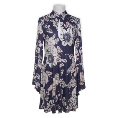 Bodyflirt Boutique, Kleid, Größe: 40/42, Blau/Mehrfarbig, Polyester, Blumen #o5u