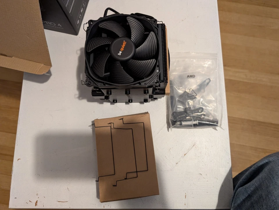 be quiet! Ventilador CPU Dark Rock Pro 4 135 mm/120 mm con disipador térmico - negro Foto 3 de 3