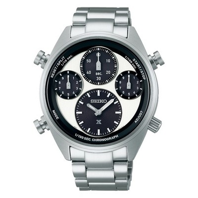 Seiko Prospex Speedtimer Solar Silber Herren Armbanduhr SFJ001P1