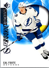2020-21 Upper Deck SP Rookie Authentics Blue Cal Foote #115