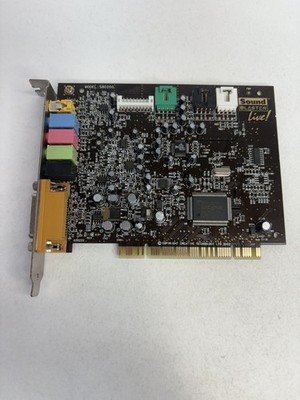 Creative Labs Sound Blaster SB0200 PCI Tower PC Computer Game Port Sound Card