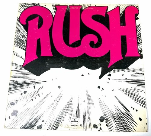 1974 Rush Debut Self Titled Mercury Records SRM-1-1011 Vinyl/LP First Pressing