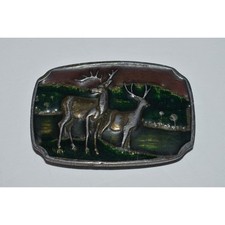 Kolcaco Deer Belt Buckle, Texas Western Style Belt Buckle, Deer Hunter Gift
