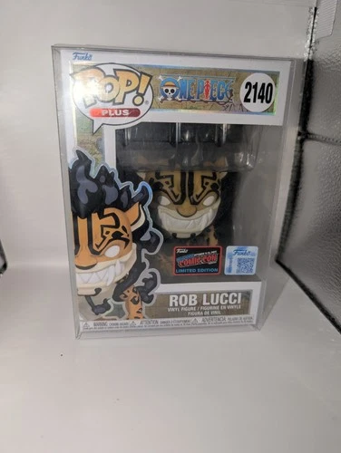 Funko Pop!  One Piece Rob Lucci #2140 NYCC 2025 Official Con Sticker