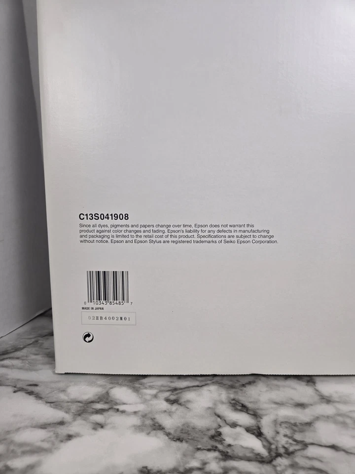 Epson (S041908) Ultra Premium Presentation Paper 17x22 - Matte (Brand New) - Image 4 of 4