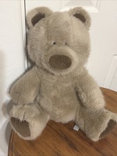 Vintage Dakin Brown Teddy Bear Plush 15" 1984