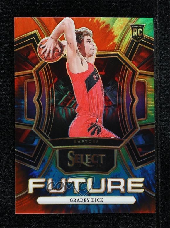 2023-24 Panini Select Select Future Tie-Dye Prizm 14/25 Gradey Dick #17 19fe