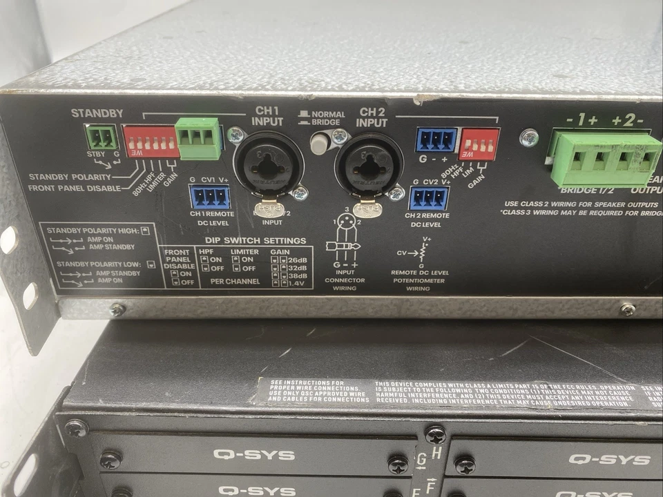 Ashly CA1.02 1,000-watt 2-channel Power Amplifier - Image 3 of 3