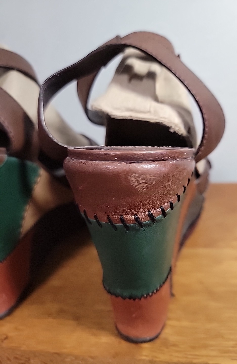 Coach Kayle Retro Patchwork Platform Sandals Size… - image 8