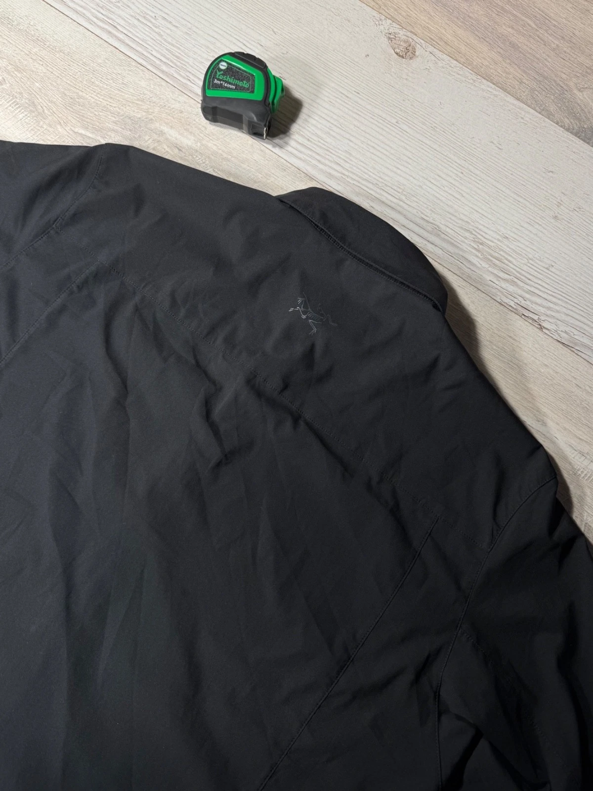 Arc’teryx Skyline SS Shirt Mens L Black Red Zip Pocket Outdoor Hiking Technical