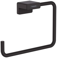 Hansgrohe 41754 AddStoris 7-7/16" Wall Mounted Towel Ring - Black