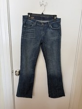 VTG Y2K Citizens of Humanity Low Rise Bootcut Jeans Kelly 001 Made in USA sz 28