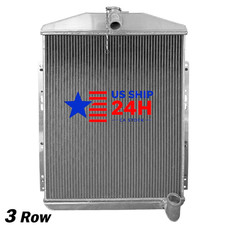 Cc42ol Aluminum Radiator For 1942-1948 1946 Oldsmobile Series 60-98 3.9l4.2l