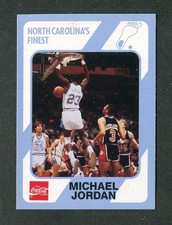 Michael Jordan North Carolina NCAA Rookie 1989-90 Collegiate Basketball Card #15. rookie card picture